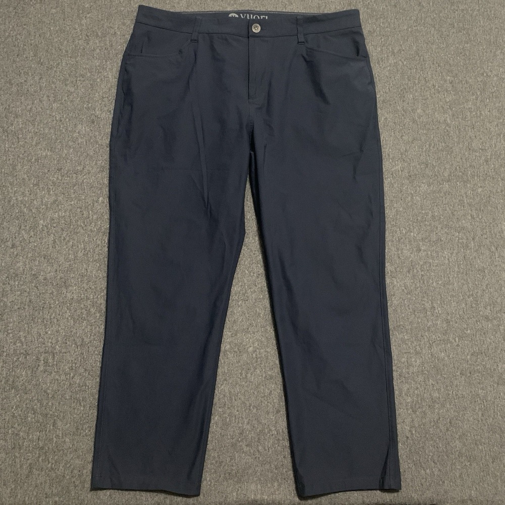Vuori Meta Pants Men's Athleisure Golf Performance Chino V430 Size 36x25"INSEAM